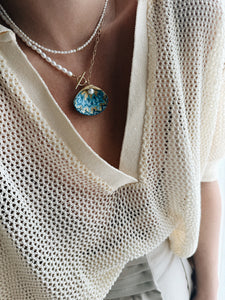 Celine seashell necklace
