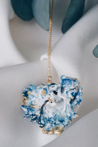 Ocean moss chain necklace