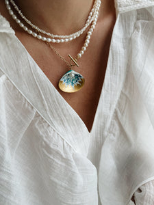 Ibiza seashell necklace